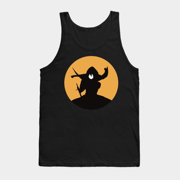 The Eminence in Shadow Cid Kagenou Minimalist Anime Characters Tank Top by Animangapoi